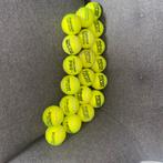 Lot de 20 balles de tennis / padel – bonnes marques, Sport en Fitness, Ophalen of Verzenden, Gebruikt
