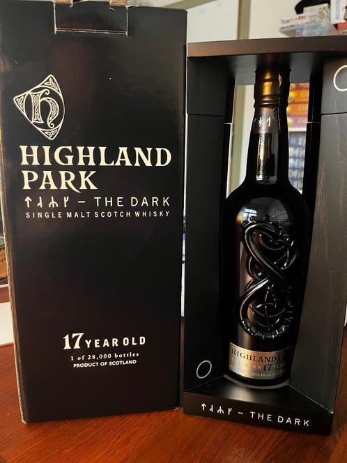 Highland Park - The Dark 17y, Verzamelen, Wijnen, Nieuw, Overige typen, Overige gebieden, Vol, Ophalen of Verzenden