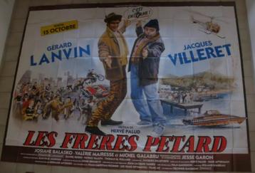 Originele Cinema Poster- Les frères Petard - 400x320cm beschikbaar voor biedingen