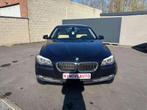 BMW 5 Serie 520 dA*LEDER NAV PARKSENSO ELEC ZETE 1ST Eigenaa, Auto's, Beige, 4 cilinders, Blauw, Bedrijf