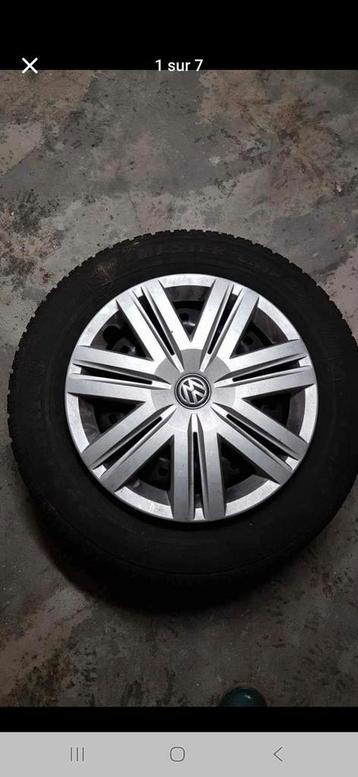 4 winterbanden 175/70/R14 + wieldoppen beschikbaar voor biedingen