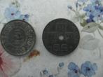 2 x 5 cent zink 1916-1942, Postzegels en Munten, Verzenden, Overig