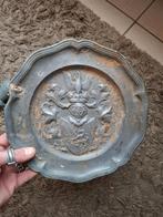 Tin schaal + klein kannetje, Antiek en Kunst, Ophalen of Verzenden