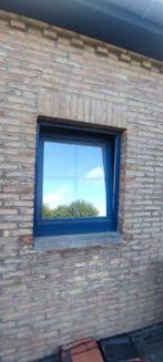 Ramen en deur in pvc en dubbel glas, Ophalen, Gebruikt, Glas