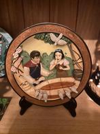 Decoratief bord Disney limited edition, Ophalen of Verzenden, Sneeuwwitje of Doornroosje, Zo goed als nieuw, Beeldje of Figuurtje