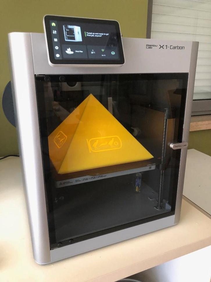 3d printer Bambulab X1C, Computers en Software, 3D Printers, Zo goed als nieuw, Ingebouwde Wi-Fi, Ophalen