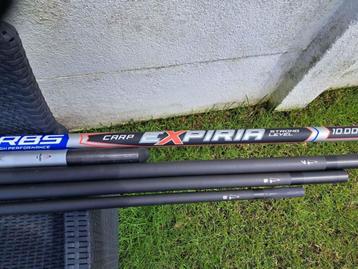 TE KOOP COLMIC EXPIRIA 10M VASTE STANG 5 KEER GEBRUIKT + 4 K