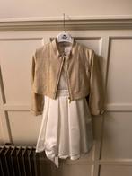 Diamante blu kleedje maat 8 jaar met bijpassend  kort jasje, Jongen of Meisje, Ophalen of Verzenden, Zo goed als nieuw, Setje