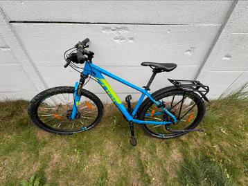 Cube mountainbike - sportieve fiets - blauw/groen beschikbaar voor biedingen
