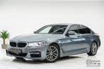 BMW 540i xDrive M-Pakket! Full! ACC, Navi prof, Ventilation, Auto's, Te koop, Zilver of Grijs, Berline, Benzine