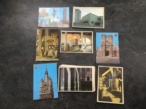 92 blanco postkaarten Gent - Sint Baafs, Belfort, Gravenstee, Verzamelen, Postkaarten | België, Ophalen of Verzenden