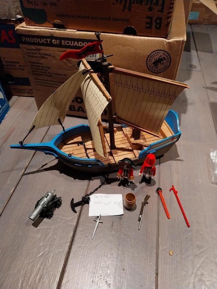 Playmobil britse boot, Kinderen en Baby's, Speelgoed | Playmobil, Zo goed als nieuw, Complete set, Ophalen of Verzenden