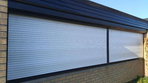 Elektrische aluminium rolluiken, Doe-het-zelf en Bouw, Rolluiken, Gebruikt, 100 tot 150 cm, 200 cm of meer, Elektrische bediening