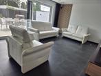 Lederen zetel met relax functie en usb lader, Huis en Inrichting, Ophalen, Gebruikt, Leer, Rechte bank