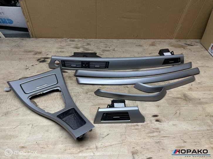 Interieurlijsten set BMW 3 serie E90 E91 E92 E93 grijs, Auto-onderdelen, Interieur en Bekleding, Gebruikt, Ophalen of Verzenden