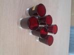 Lot de Verres vintage, Ophalen, Gebruikt