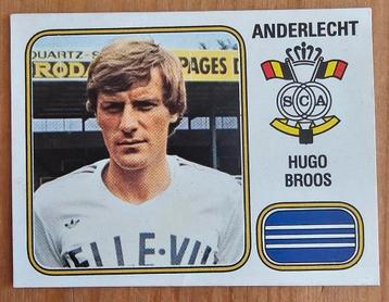 Panini Football 81 nr 10 Hugo Broos Anderlecht ongebruikt! beschikbaar voor biedingen