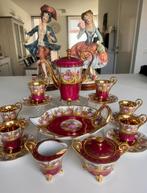 porseleinen koffieservies Carlsbad, 16 artikelen, Antiek en Kunst, Ophalen