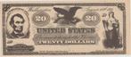 20 DOLLARS 10 AOÛT 1861 ÉTATS-UNIS D'AMÉRIQUE, Enlèvement ou Envoi, Billets en vrac, Amérique du Nord