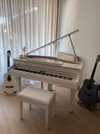 Prachtige witte Roland GP607-PW digitale vleugelpiano., Muziek en Instrumenten, Ophalen, Wit, Digitaal, Zo goed als nieuw