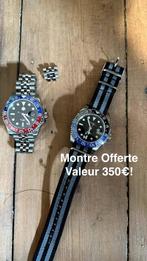 San Martin Pepsi Homage Rolex GMT, Bijoux, Sacs & Beauté, Montres | Hommes, Comme neuf, Autres marques, Acier, Enlèvement