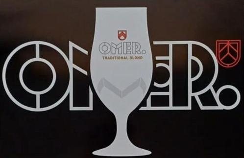 Reclamebord vintage Omer blond - mancave poolhouse nieuw, Verzamelen, Merken en Reclamevoorwerpen, Zo goed als nieuw, Reclamebord