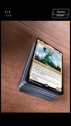 Magic the gathering deck green blue black graveyard, Ophalen of Verzenden, Zo goed als nieuw, Speeldeck, Foil
