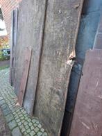 Houten platen, Enlèvement, Utilisé