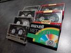 7x  top cassette chrome...metal..., TV, Hi-fi & Vidéo, Decks cassettes, Enlèvement ou Envoi