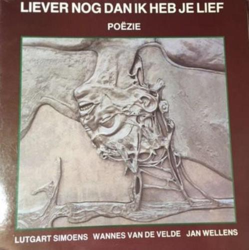 Wannes Van De Velde - Lutgart Simoens - Jan Wellens – Liever, CD & DVD, Vinyles | Néerlandophone, Utilisé, Musique régionale, 12 pouces