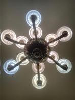 Luster met glazen stolpen in zeer mooie staat, Antiek en Kunst, Ophalen