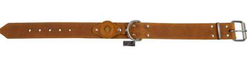 Leder leer halsband hond hondenhalsband 65cm airtag beschikbaar voor biedingen