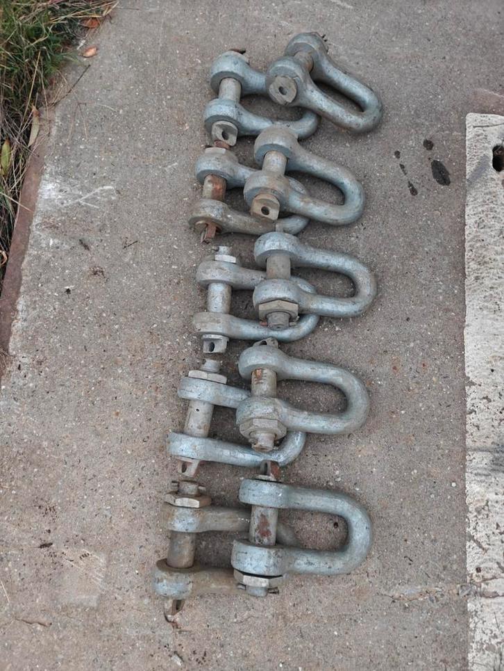 D-sluiting met moer 45mm, Doe-het-zelf en Bouw, IJzerwaren en Bevestigingsmiddelen, Zo goed als nieuw, Overige typen, Ophalen