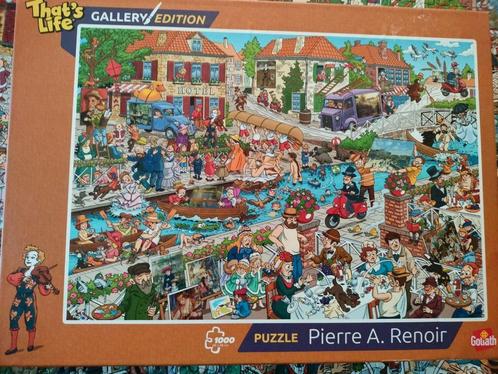 Puzzel Gallery Edition 1000 stuks :Pierre A.Renoir, Hobby & Loisirs créatifs, Sport cérébral & Puzzles, Comme neuf, Enlèvement ou Envoi