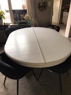 Ronde eiken tafel!, Huis en Inrichting, Tafels | Eettafels, Ophalen of Verzenden, Gebruikt