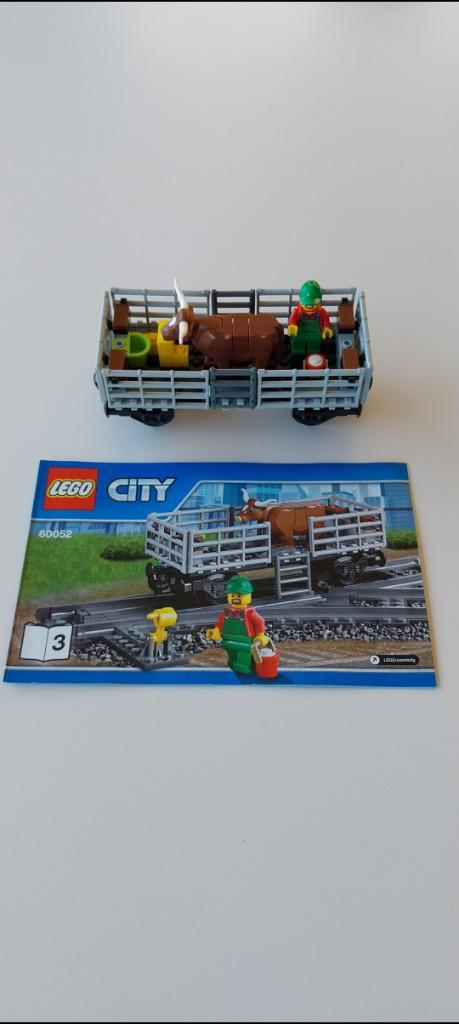 Lego trein: veewagon, Kinderen en Baby's, Speelgoed | Duplo en Lego, Zo goed als nieuw, Lego, Complete set, Ophalen of Verzenden