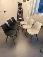 6 stoelen, Huis en Inrichting, Ophalen, Gebruikt, Zwart, Vijf, Zes of meer stoelen