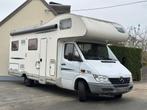Mobilehome/Camper 6 zitplaatsen Mercedes 316 Blanco gekeurd, Caravans en Kamperen, Chemisch toilet, Buscamper of Camperbus, Bedrijf