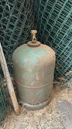 Oude gasfles, Ophalen, Gebruikt