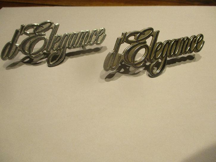 Verschillende Emblemen voor Oldtimer, Auto-onderdelen, Klein materiaal, Citroën, Oldtimer onderdelen, Ophalen