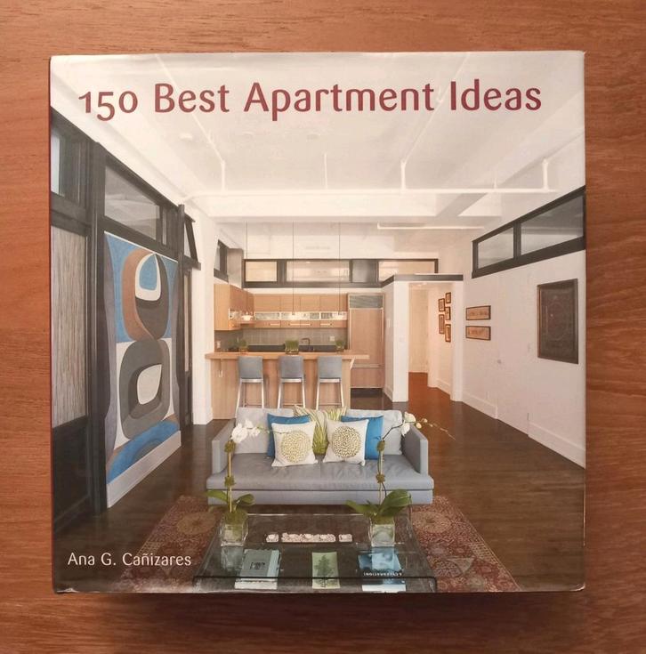 BOEK 150 Best Apartment Ideas (Ana G. Canizares), Livres, Art & Culture | Architecture, Utilisé, Enlèvement