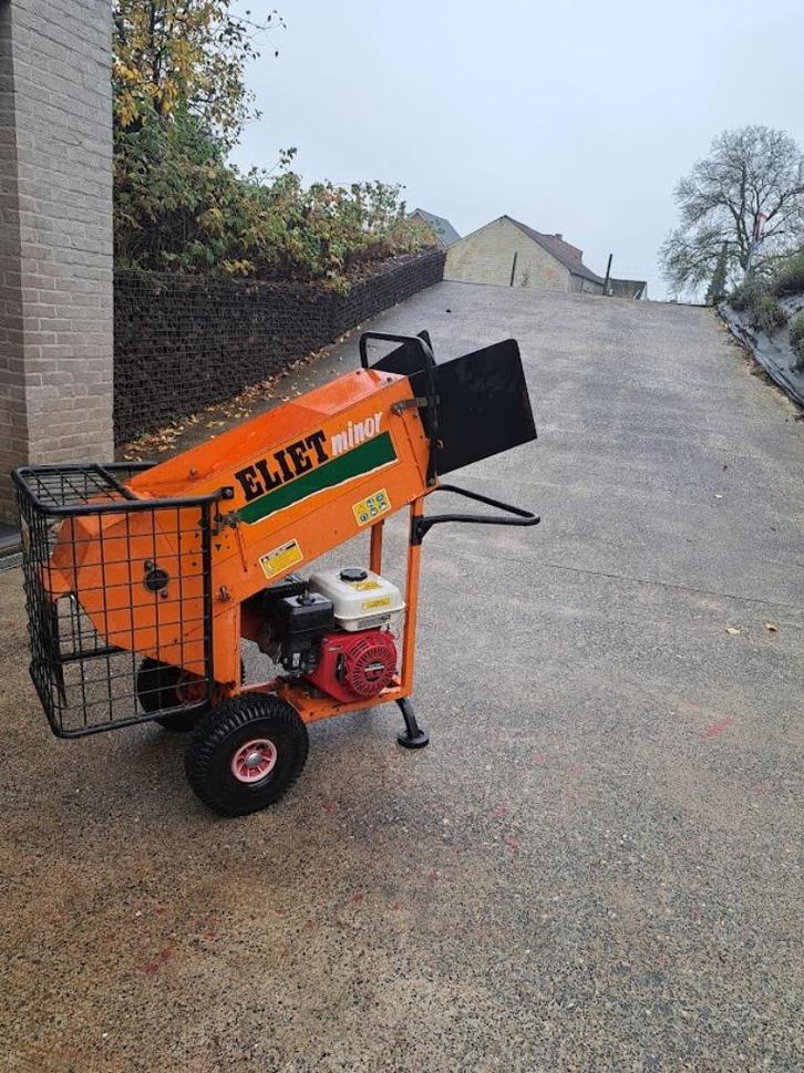 eliet minor, Tuin en Terras, Hakselaars, Gebruikt, Benzine, Ophalen