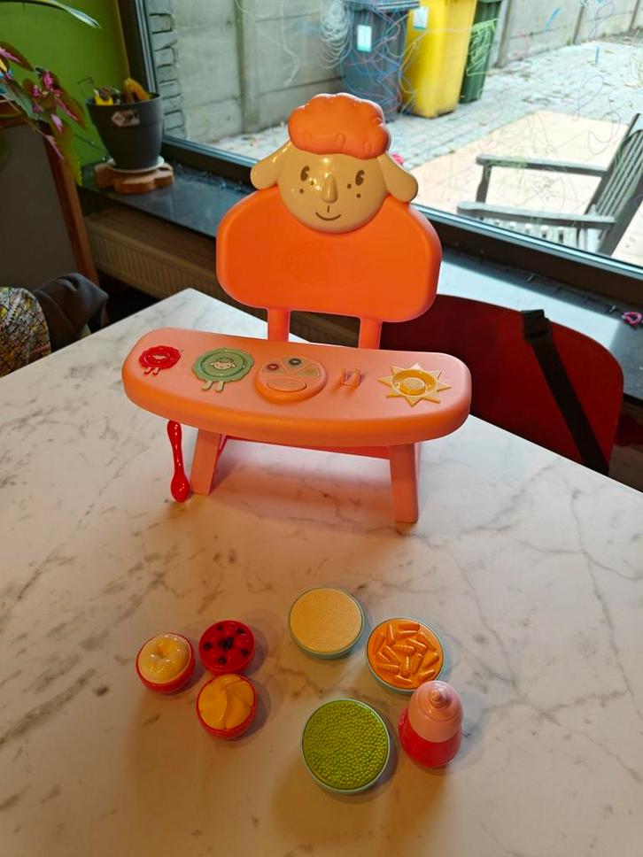 Baby Annabell eetstoel, Kinderen en Baby's, Speelgoed | Speeltafels, Nieuw, Ophalen