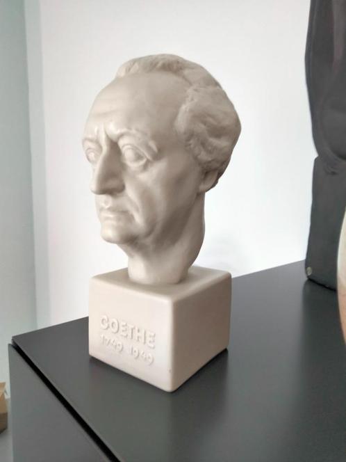 1960s vintage Rosenthal porselein beeld Goethe, Antiek en Kunst, Kunst | Overige Kunst, Ophalen of Verzenden
