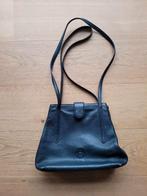 Leren schoudertas van merk Nobody - in heel goede staat, Autres marques, Comme neuf, Enlèvement, Gris