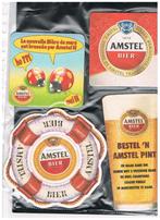 DESSOUS DE VERRE À BIÈRE AMSTEL, Collections, Marques de bière, Envoi, Neuf, Sous-bock, Amstel