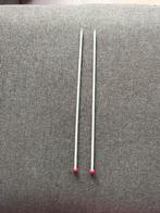 Breinaalden met knop nr 6,  L40cm, Hobby en Vrije tijd, Breien en Haken, Ophalen of Verzenden, Zo goed als nieuw
