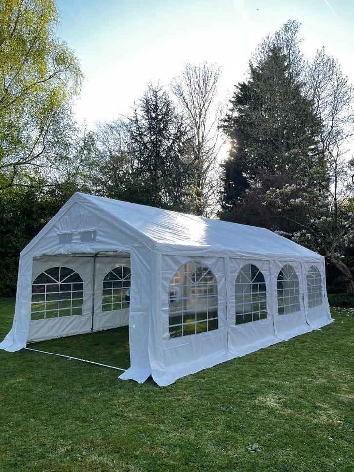 Location Tente de réception / tonnelle, Tuin en Terras, Partytenten, Nieuw, Partytent, 2 meter of meer, 8 meter of meer, 4 tot 6 meter