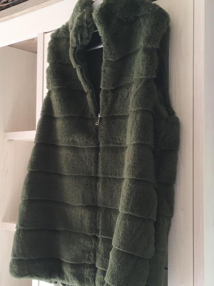 Nieuwe mouwloze jas/Bodywarmer Mt: M/L, Kleding | Dames, Jassen | Winter, Nieuw, Maat 38/40 (M), Ophalen of Verzenden