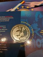 Munt 500 frank België 2001, zilveren herdenkingsmunt EURO, Setje, Zilver, Ophalen of Verzenden, Zilver